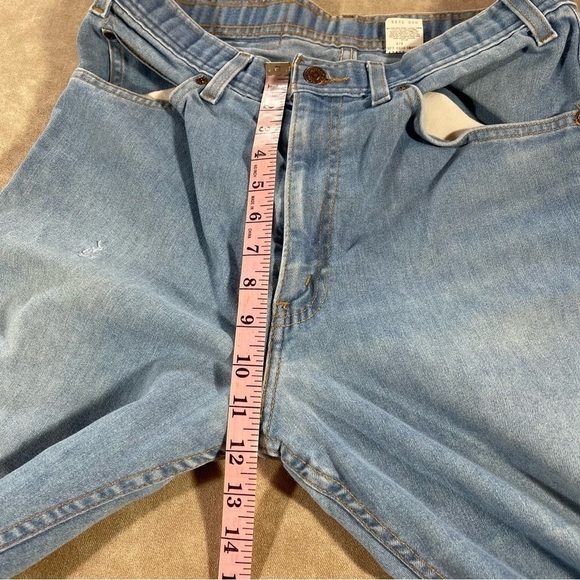 Levi’s 478 Light wash jeans 34 X 32 brown tag - Picture 8 of 10